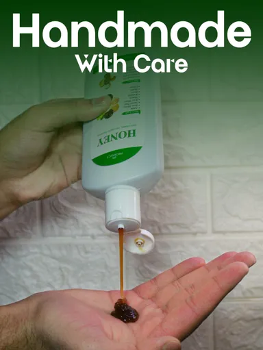 Honey 100% Herbal Treatment Shampoo for Hair Fall Control and Damage Repair Natural Ayurvedic Hair Cleanser with Honey Extracts for Dry Frizzy Hair Dandruff Free Scalp Nourishing Daily Use Shampoo India thumbnail 3