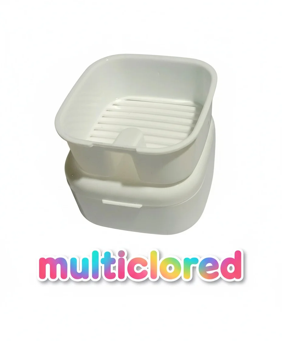 Oblivion Multi-Purpose Compact Storage Box for Dentures, Jewellery, Rings | Small Essentials Portable Hygienic Travel Organiser image 2