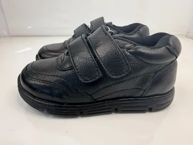 Kids Genuine Leather Shoes for Boys & Girls Lightweight EVA Sole Comfort School Casual Slip-On Durable Breathable Daily Wear Footwear India black. 2 UK thumbnail 1