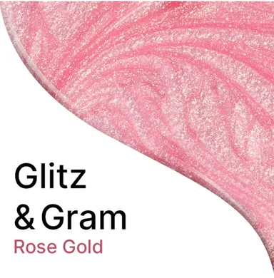 Nykaa Glitter Nail Enamel Glitz & Gram Pink Sparkling Long Lasting Quick Dry Chip Resistant Glossy Shine Party Wear Nail Polish for Women India Salon Finish Nail Colour thumbnail 3