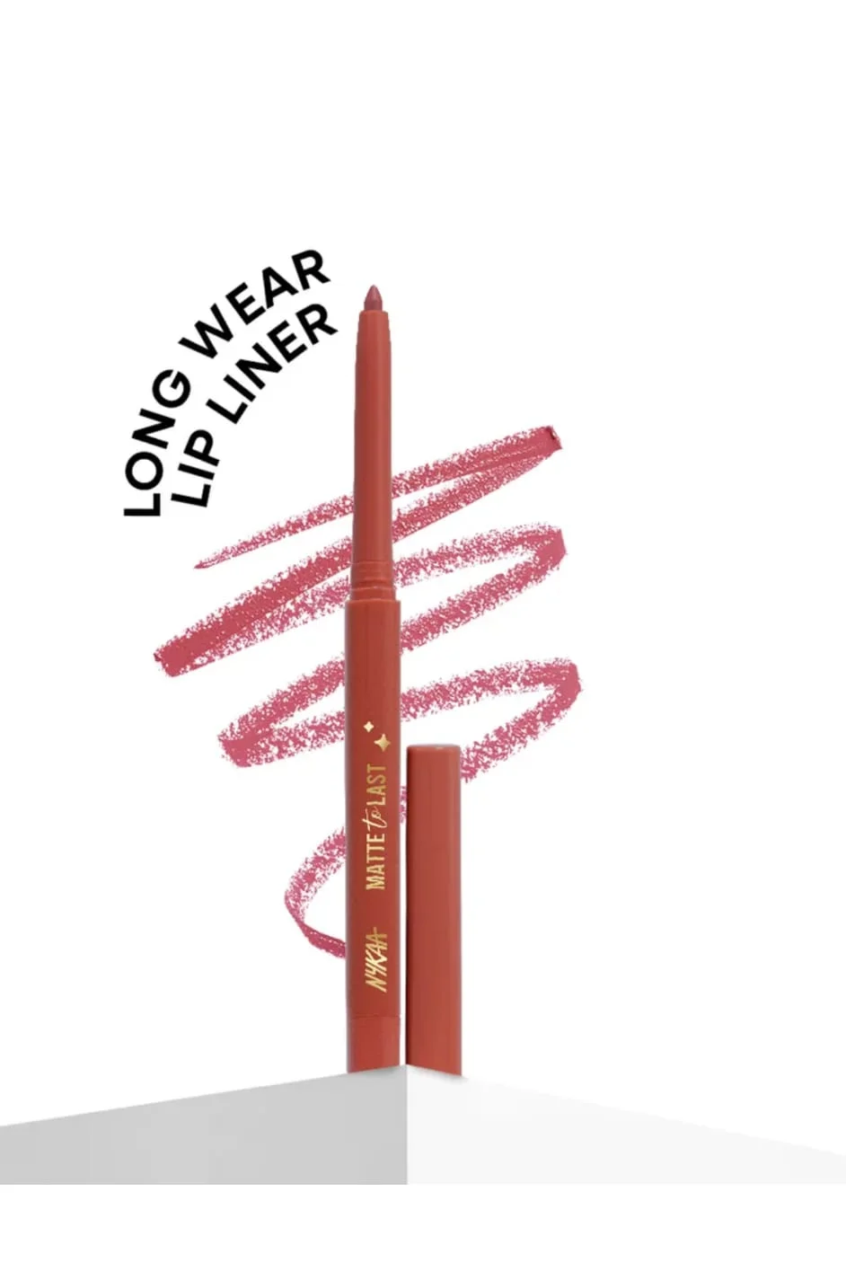 Nykaa Cosmetics Matte To Last Lip Liner Maharani Deep Berry Plum Long Lasting Waterproof Smudge Proof High Pigment Lip Pencil for Lip Definition Matte Finish Lip Makeup India image 1