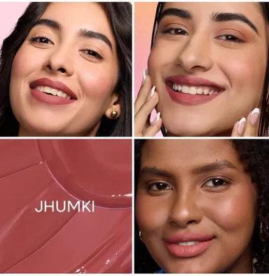 Matte Liquid Lipstick in Shade 'Jhumki' - Long-Lasting, Highly Pigmented, Transfer-Proof Formula for All Skin Tones - Smooth, Lightweight Comfort Wear for Everyday Glamour thumbnail 1