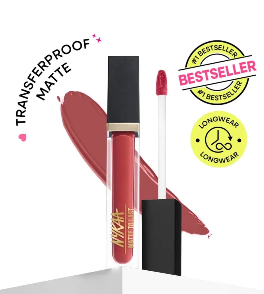 Matte Liquid Lipstick in Shade 'Jhumki' - Long-Lasting, Highly Pigmented, Transfer-Proof Formula for All Skin Tones - Smooth, Lightweight Comfort Wear for Everyday Glamour image 1