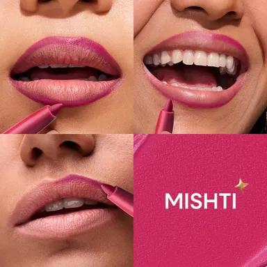 Nykaa Cosmetics Matte To Last Lip Liner Mishti Soft Nude Pink Long Lasting Waterproof Smudge Proof High Pigment Lip Pencil Smooth Glide Matte Finish Lip Definition for Indian Skin Tone Everyday Natural Makeup thumbnail 3