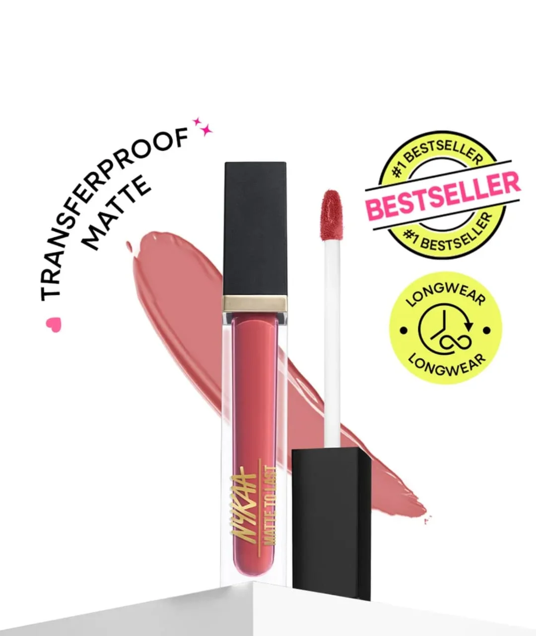 Matte Liquid Lipstick in Shade 'Bombae' - Long-Lasting, Highly Pigmented, Transfer-Proof Formula for All Skin Tones - Smooth, Lightweight Comfort Wear for Everyday Glamour image 1