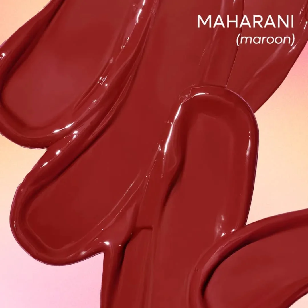Nykaa Matte To Last Transferproof Liquid Lipstick Maharani 02 Deep Berry Plum Long Lasting Waterproof Smudge Proof High Pigment Velvet Matte Finish Lightweight Liquid Lip Colour for Indian Skin Tone Party Bridal Office Makeup India image 4