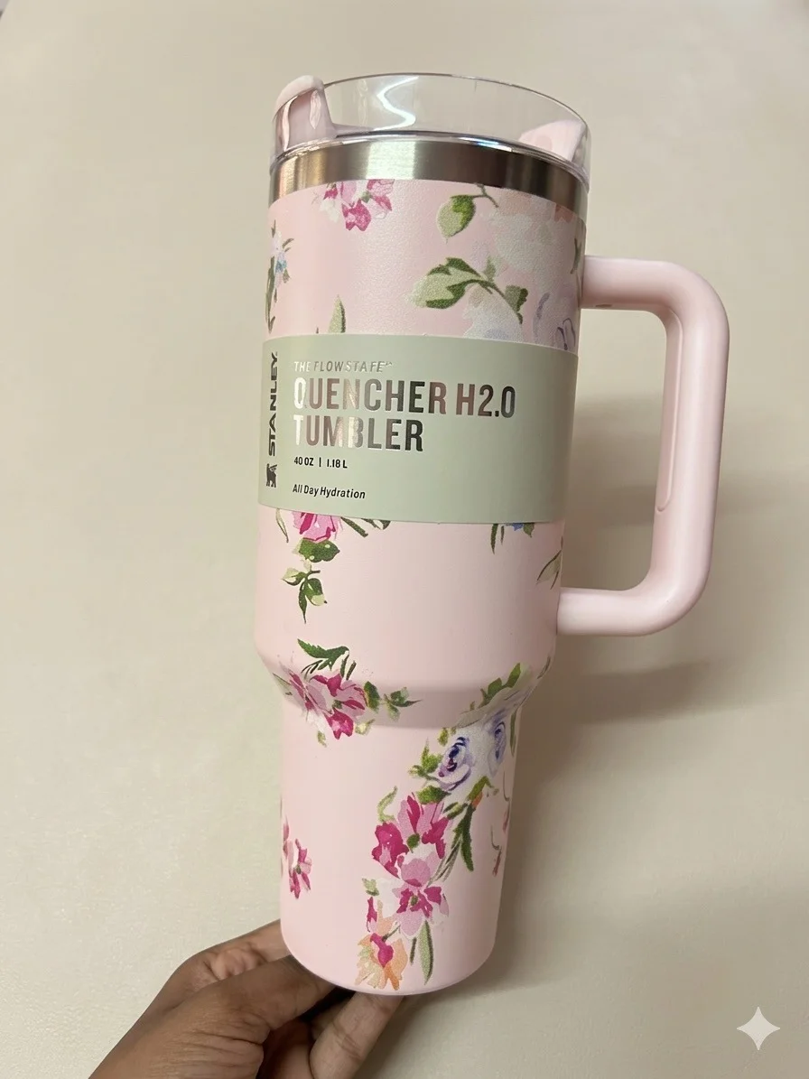 Double Insulated Stainless Steel Tumblers Set with Lid and Straw Leakproof Vacuum Thermal Travel Mug Hot Cold Beverage Cup 350ml 500ml Reusable Coffee Tea Bottle India image 1