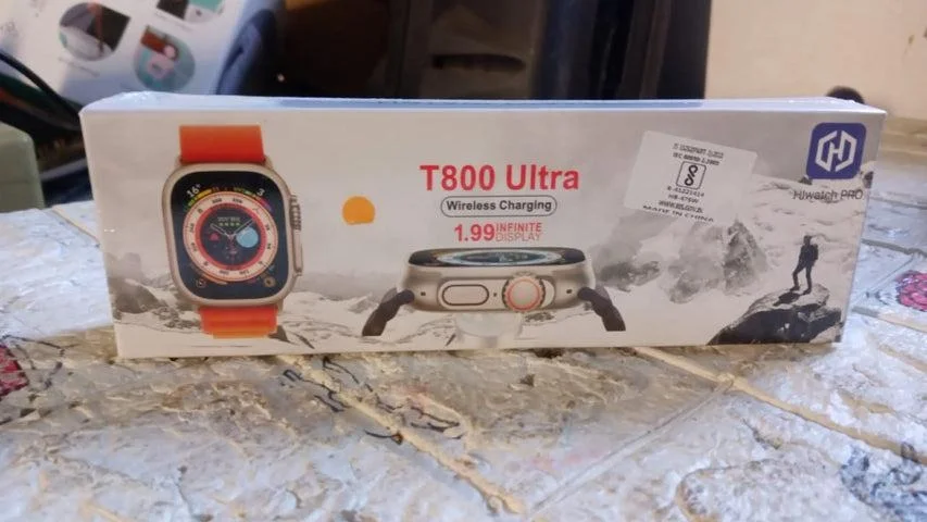 T800 Ultra Series Smart Watch for Men & Women with Bluetooth Calling, Fitness Tracker, Heart Rate, Sports Modes, AMOLED Display, Waterproof Smartwatch Compatible with Android & iOS image 2