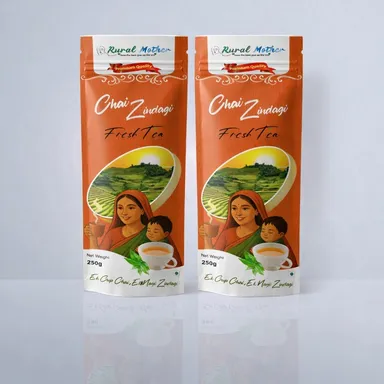 Rural Mother Chai Zindagi Strong Masala Chai Powder 500g Premium Kadak Indian Tea Blend Rich Aroma for Milk Tea Cutting Chai Daily Use Home Office Cafe thumbnail 0