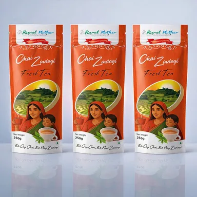 Rural Mother Chai Zindagi Strong Masala Chai Powder 750g Premium Kadak Indian Tea Blend Rich Aroma Authentic Milk Tea Cutting Chai Daily Use Home Office Cafe thumbnail 0