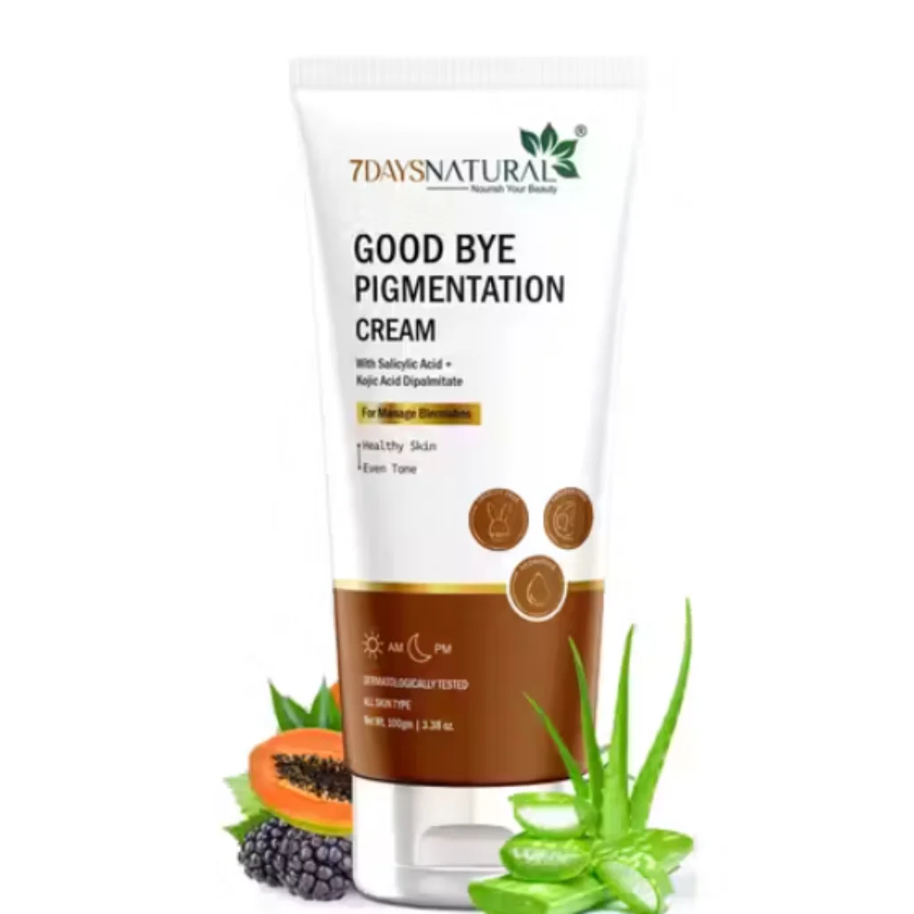 Elegantra Professional De-pigmentation & Acne Spot Correcting Cream (100gram pack of 1) – Multi-Action Melanin Control Formula | With Kojic Aciid, Salicylic Aciid & Mulberry Extract | Intensive Night Repair for Melasma, Dark Spots & Blemishe image 2
