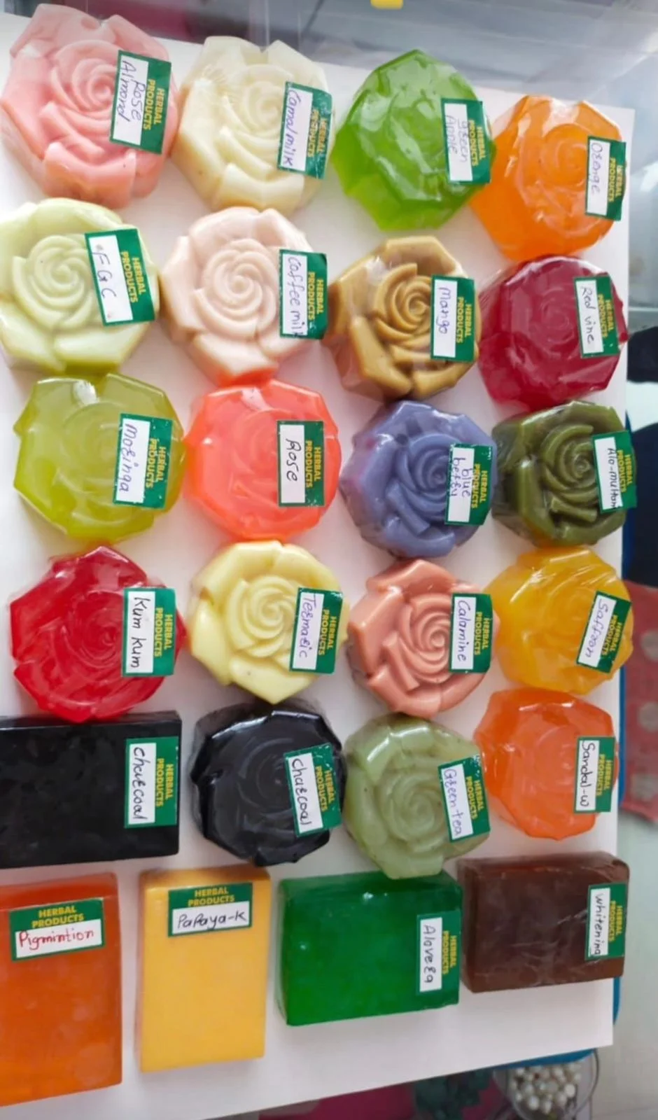 Customized Handmade Soap Natural Herbal Personalized Bathing Bar Custom Printed Soap for Gifting Wedding Return Gift Corporate Branding Skin Friendly Soap India image 1