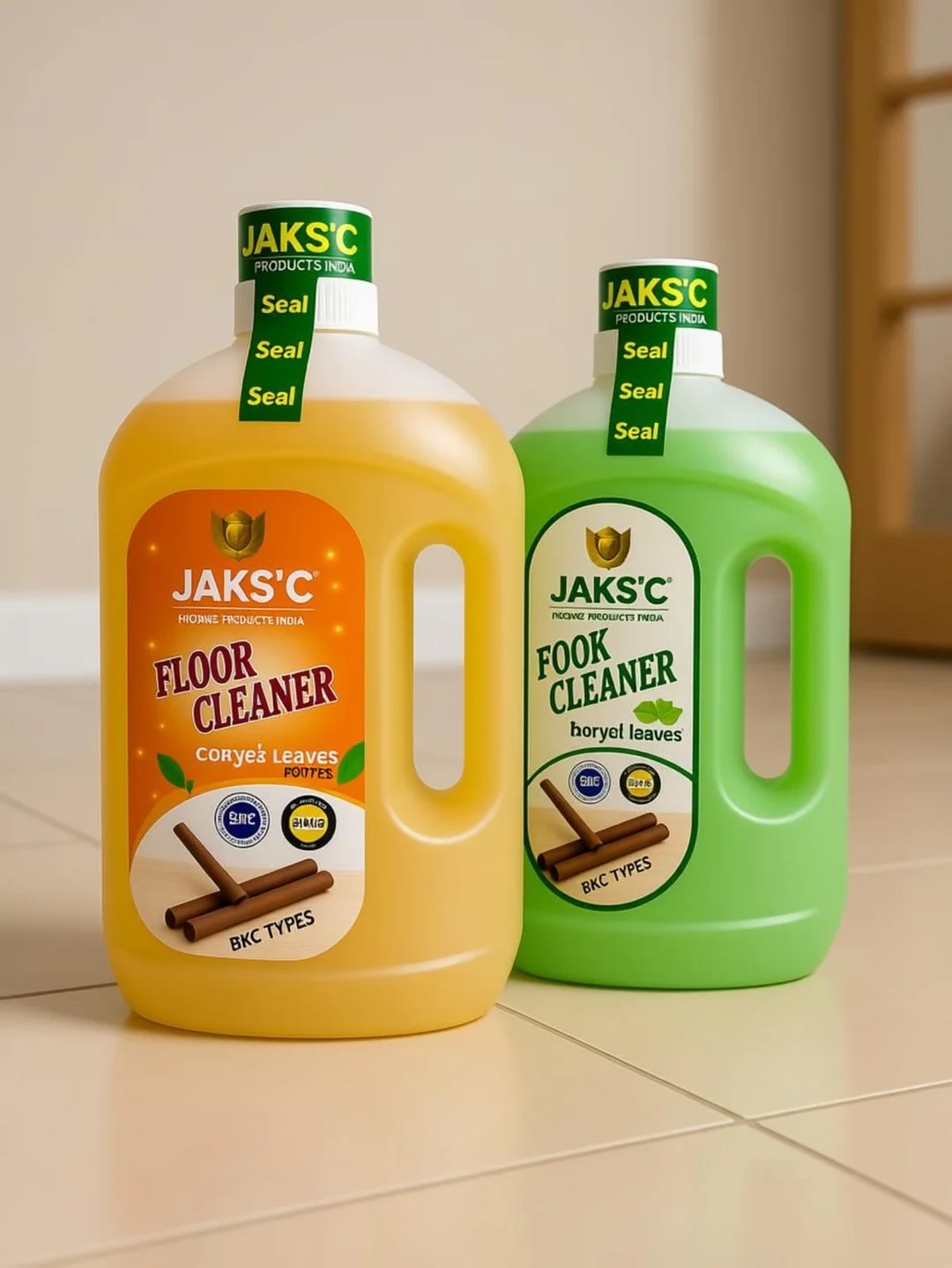 JAKS'C Floor Cleaner 1 Litre | Powerful Multi Surface Cleaning Liquid, Removes Dirt & Germs, Long Lasting Fresh Fragrance for Hygienic Sparkling Floors, Tiles, Bathroom & Home Cleaning image 4