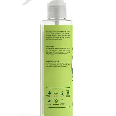 Rosemary Methi Water Hair Spray 200 ML Natural Herbal Hair Growth Tonic for Hair Fall Control Dandruff Reduction Scalp Nourishment Strengthening Hair Spray with Rosemary Fenugreek Extract Leave-In Hair Mist for Men Women India thumbnail 3