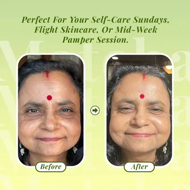 Matcha Miracle Sheet Mask Green Tea Antioxidant Hydrating Brightening Facial Sheet Mask with Matcha Extract Hyaluronic Acid Niacinamide for Acne Prone Dull Skin Instant Glow Refresh Spa Care Treatment Face Mask India thumbnail 4