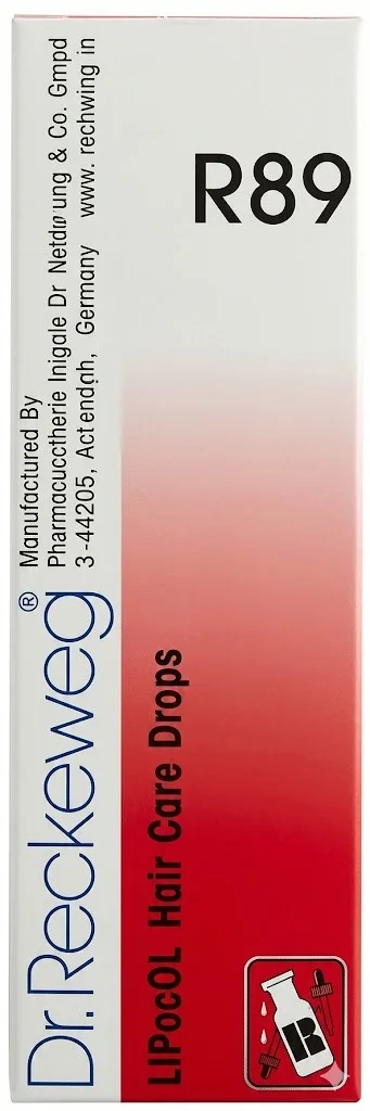 Dr. Reckeweg R89 Hair Care Drops 50ml Homeopathic Hair Growth Support Formula for Hair Fall Control Hair Root Strengthening Scalp Nourishment Anti Dandruff Hair Regrowth Drops for Men Women Natural Hair Care Solution India image 1