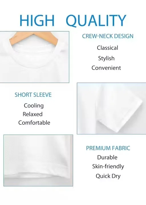 SST Fashion Premium White Zigzag Design Printed Polyester T-Shirt for Men & Women Casual Streetwear Lightweight Breathable Stylish Daily Wear Tee White  S image 3