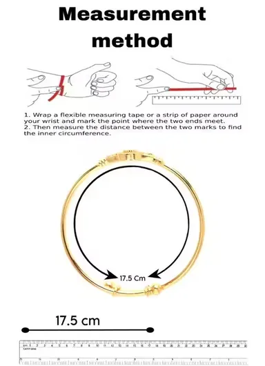 Princess Beautiful Gold Plated Kadli Style Adjustable Bracelet & Bangles Set for Women and Girls Traditional Designer Alloy Brass Chunky Shimmering Fashion Jewellery for Daily Wear Wedding Party Ethnic Look India Bracelet  2.3 thumbnail 1