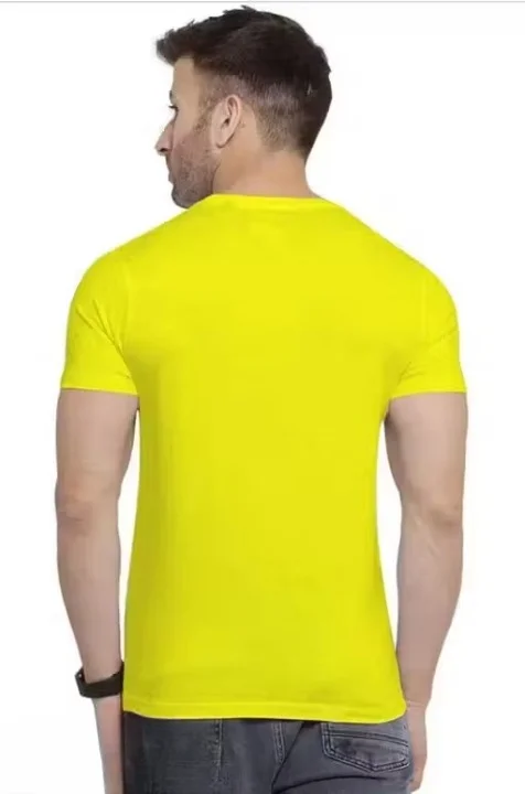 SST Fashion Yellow Red Line Abstract Stripe Designer Printed Polyester Premium Casual T-Shirt for Men & Boys Stylish Streetwear Daily Wear Soft Breathable Summer Outfit Yellow, Red XL image 2