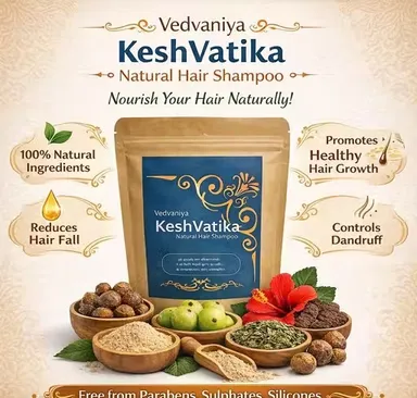 Herbal Hair Powder for Healthy Scalp Strong Hair Growth Amla Reetha Shikakai Hibiscus Bhringraj Ayurvedic Natural Hair Care Powder Chemical Free Hair Fall Control Dandruff Treatment India thumbnail 2