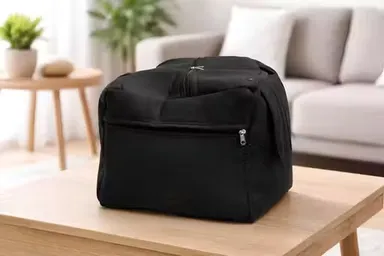 Premium Black Waterproof Lightweight Cabin Travel Luggage Bag for Men & Women | Spacious Durable Travel Trolley Bag for Flight, Business, Weekend Trips & Daily Use thumbnail 1