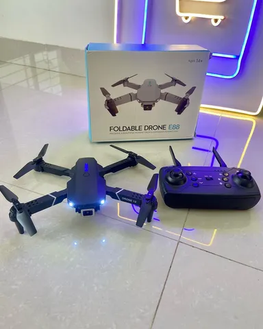 Dual Camera Drone HD 4K WiFi FPV Quadcopter with Dual Lens Front & Bottom Camera, Altitude Hold, One Key Takeoff, Foldable Design, Remote Control Aerial Photography Drone for Beginners & Kids thumbnail 2