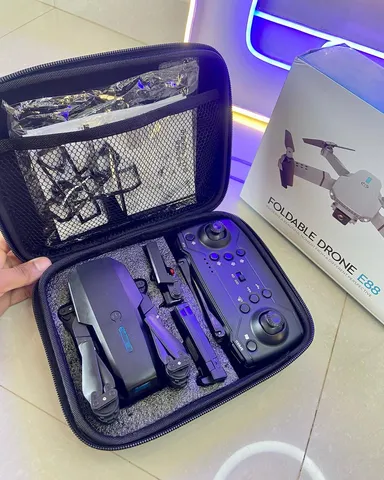 Dual Camera Drone HD 4K WiFi FPV Quadcopter with Dual Lens Front & Bottom Camera, Altitude Hold, One Key Takeoff, Foldable Design, Remote Control Aerial Photography Drone for Beginners & Kids thumbnail 3