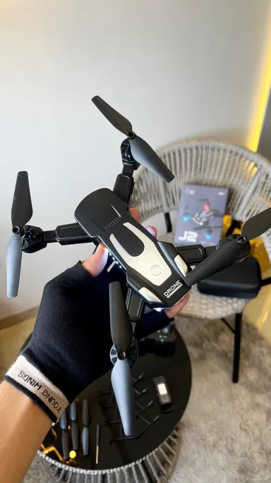 J2 Dual Camera Drone with Dual Battery High Performance Foldable Quadcopter HD Aerial Photography Drone with Stable Flight One Key Return WiFi FPV Live Video Smart Remote Control for Beginners Kids Adults Travel & Vlogging thumbnail 3