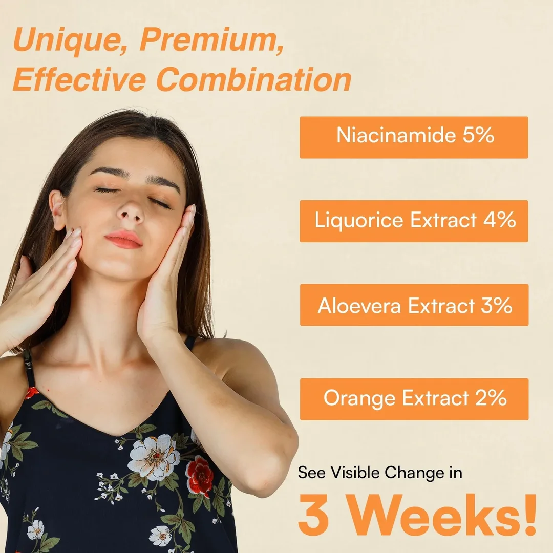 Zoyo Vitamin Face Serum 30ml Hydrating Skin Brightening Anti Ageing Glow Serum with Vitamins Lightweight Fast Absorbing Daily Use Face Care Serum for All Skin Types India image 4