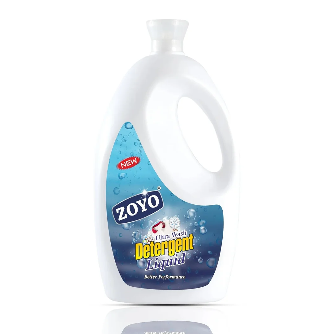 Zoyo Ultra Wash Liquid Detergent 5 L High Performance Deep Cleaning Laundry Formula Powerful Stain Removal Fresh Fragrance Liquid Wash for Front Load Top Load Washing Machines Brightens Clothes Fabric Care Solution India image 1