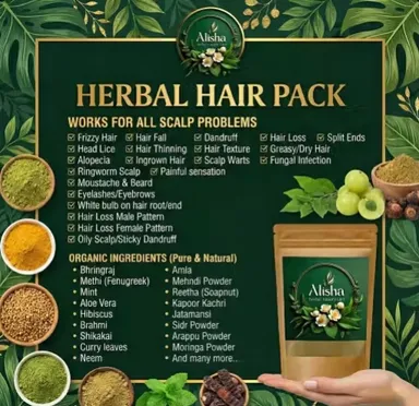 Magical Hair Pack Natural Hair Growth Oil Treatment Kit for Strong Long Thick Hair Anti Hair Fall Herbal Nourishing Scalp Care Serum Combo Pack for Men Women Damage Repair Hair Care India thumbnail 1