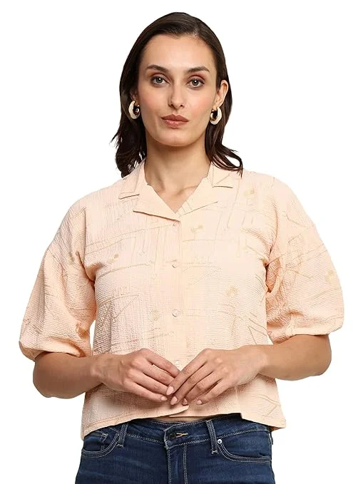 itshe Boho Print Oversized T-Shirt for Women Loose Fit Half Sleeve Round Neck Casual Graphic Cotton Tee Summer Streetwear Plus Size Trendy Ladies Top India Pink XL image 1
