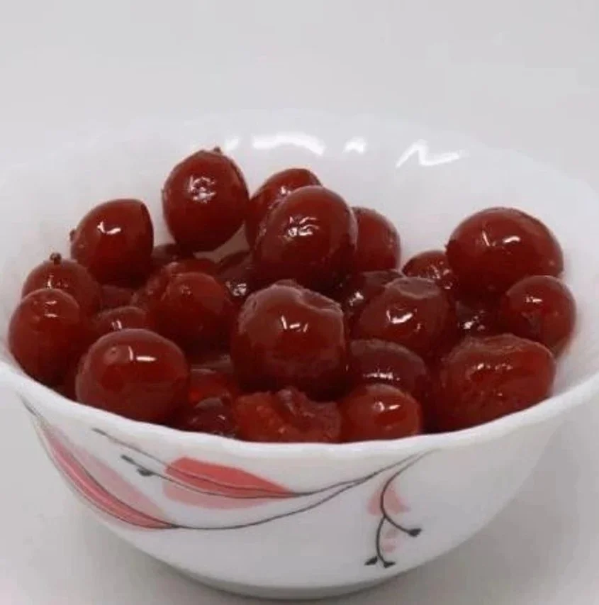 Cherry Murabba 500g Shuddh Pure Handcrafted Traditional Indian Red Cherry Berry Preserve Sweet Tangy Ayurvedic Fruit Murabba Authentic Homemade Recipe Pack image 4