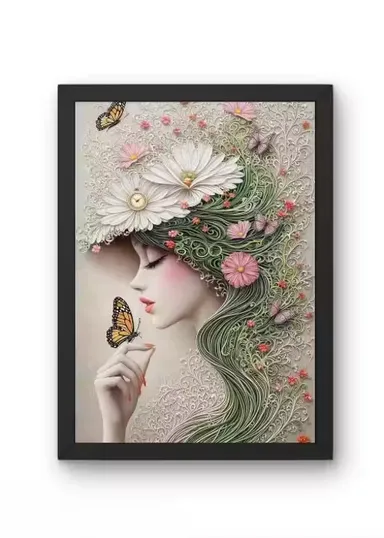 Wooden Photo Frame Wall Art A4 10x13 Inch Decorative Home Decor Frame Stylish Wall Hanging for Living Room Bedroom Office Gift Modern Wooden Picture Frame L3_07 thumbnail 0