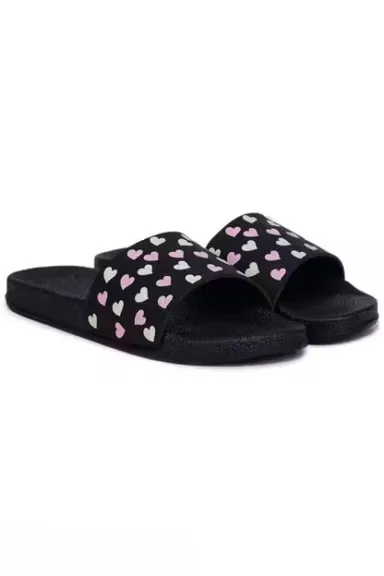 Women Slippers Ladies Hawai Chappal for Women Soft Comfortable Daily Wear Bathroom Flip Flop Anti Skid Rubber Slipper Lightweight Indoor Outdoor Casual Home Slippers for Girls Black 4 thumbnail 1