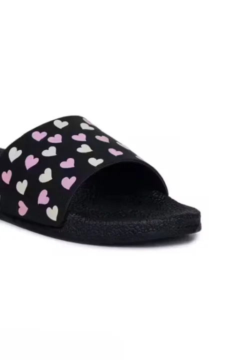 Women Slippers Ladies Hawai Chappal for Women Soft Comfortable Daily Wear Bathroom Flip Flop Anti Skid Rubber Slipper Lightweight Indoor Outdoor Casual Home Slippers for Girls Black 4 image 3