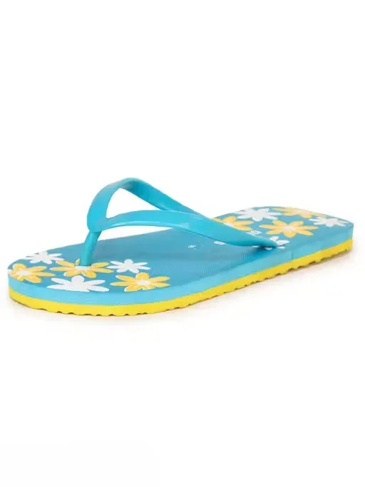 Digicros Pack of 2 Women EVA Hawai Chappal Slippers Lightweight Anti Slip Soft Daily Wear Bathroom Home Casual Flip Flop Slippers for Ladies Girls Indoor Outdoor Comfort Footwear Multicolor 4 image 2