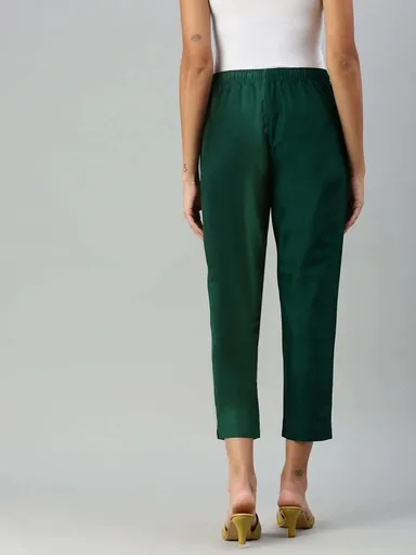 Women Knitted Palazzos High Waist Stretch Palazzo Pants for Women Soft Comfortable Wide Leg Lounge Trousers Casual Ethnic Daily Wear Bottoms for Girls Ladies Assorted S thumbnail 1
