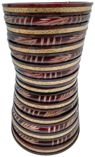 Handmade Resin Bridal Chuda Set for Women Traditional Punjabi Wedding Bangles Standard Free Size 2.4 thumbnail 1