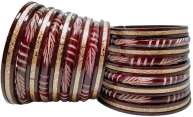 Handmade Resin Bridal Chuda Set for Women Traditional Punjabi Wedding Bangles Standard Free Size 2.8 thumbnail 1