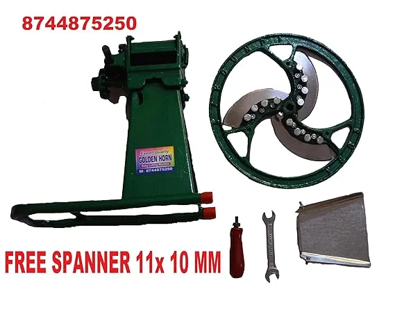 Iron Palak Cutting Machine for Home Kitchen and Small Business Use | Manual Vegetable Cutter for Fast Chopping of Spinach, Greens and Leafy Vegetables image 5