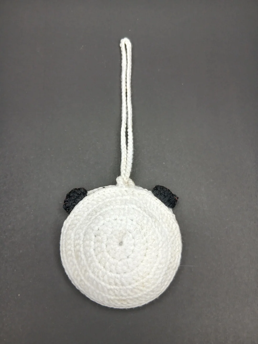 Handmade Crochet Cute Puppy Pouch for Coins AirPods Keys Earbuds Lip Balm Mini Storage | Kawaii Puppy Keychain Bag Charm Multipurpose Zipper Pouch for Women Girls Kids image 2