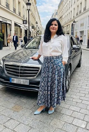 Women Blue Mashroo Silk Skirt Ethnic Handwoven Flowy Midi Maxi Skirt for Festival, Party, Casual, Summer, and Traditional Indian Wear Skirt Blue S thumbnail 1
