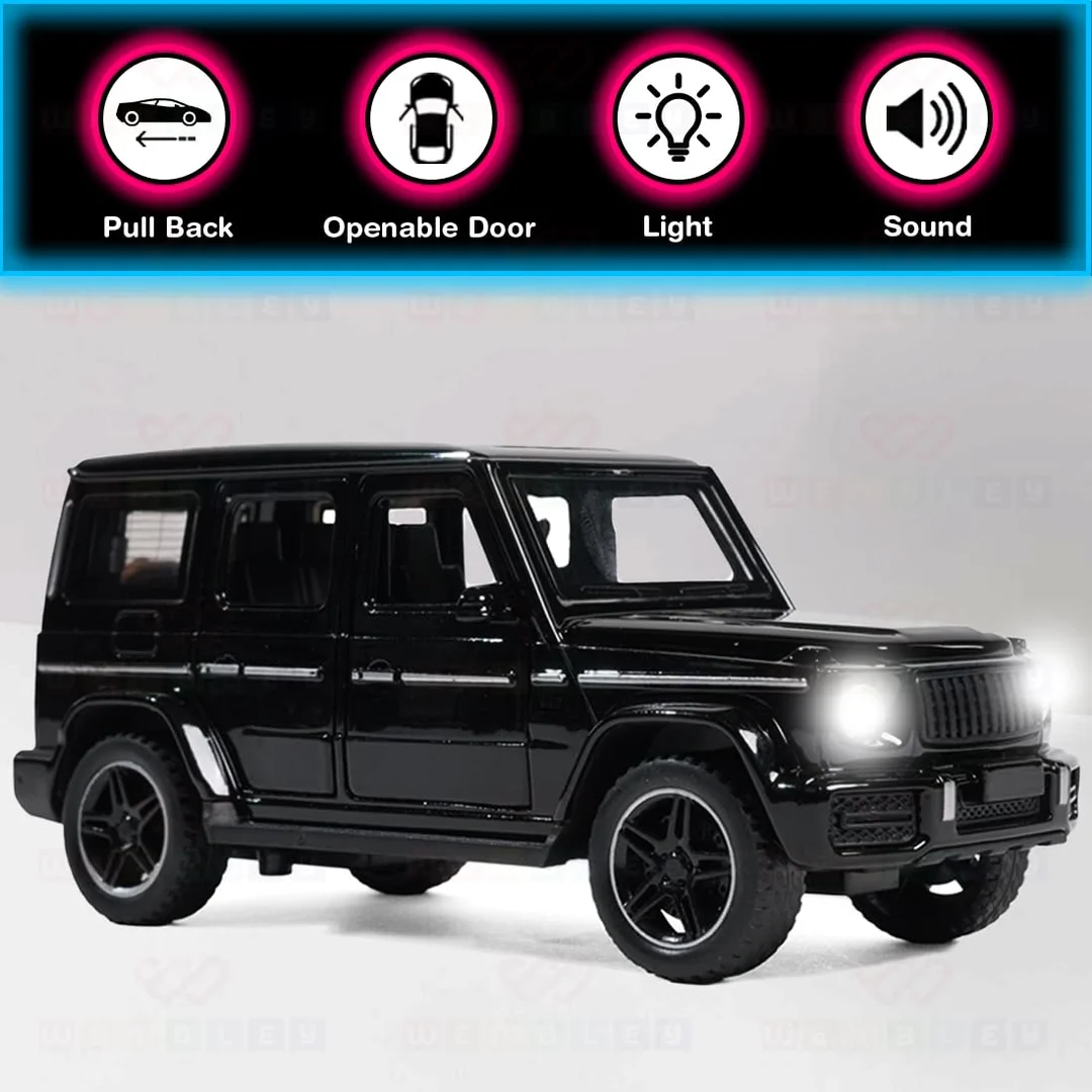 Kidsaholic 1:32 Scale Die Cast Model Car Toy for Kids with Pull Back Action, Openable Doors, Realistic Lights & Engine Sound – Metal Collectible Racing Car image 2
