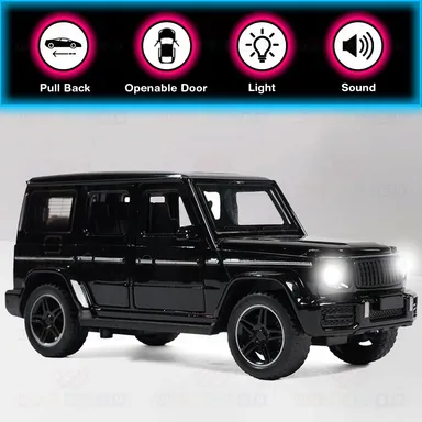 Kidsaholic 1:32 Scale Die Cast Model Car Toy for Kids with Pull Back Action, Openable Doors, Realistic Lights & Engine Sound – Metal Collectible Racing Car thumbnail 1