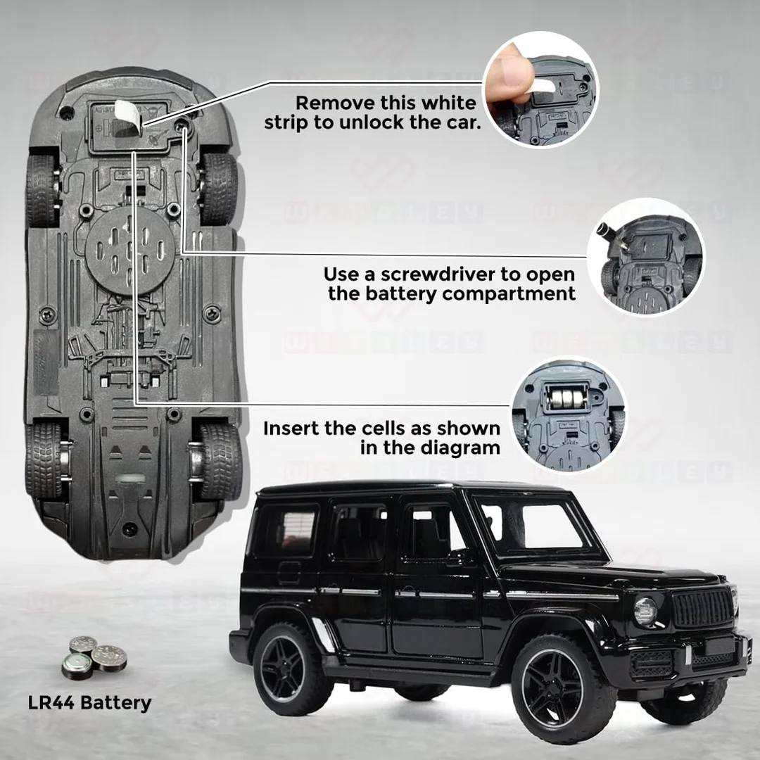 Kidsaholic 1:32 Scale Die Cast Model Car Toy for Kids with Pull Back Action, Openable Doors, Realistic Lights & Engine Sound – Metal Collectible Racing Car image 5
