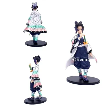KENMA Shinobu Kocho Action Figure 14 CM PVC Anime Collectible Figurine | Kimetsu No Yaiba Demon Slayer Shinobu Figure Toy for Kids, Anime Fans, Desk Decor & Gift Collection thumbnail 1