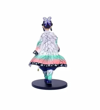 KENMA Shinobu Kocho Action Figure 14 CM PVC Anime Collectible Figurine | Kimetsu No Yaiba Demon Slayer Shinobu Figure Toy for Kids, Anime Fans, Desk Decor & Gift Collection thumbnail 2