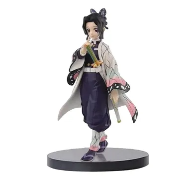 KENMA Shinobu Kocho Action Figure 14 CM PVC Anime Collectible Figurine | Kimetsu No Yaiba Demon Slayer Shinobu Figure Toy for Kids, Anime Fans, Desk Decor & Gift Collection thumbnail 0