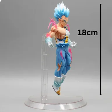Blue Aura Vegeta Self Destruct Action Figure 20 CM Dragon Ball Z Anime PVC Collectible Statue for Home Desk Shelf Decoration thumbnail 1